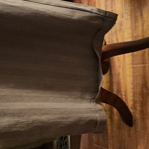 NWT Kut Olive Green Striped Pants-Size 10​​​​​​​ - Picture 3 of 6